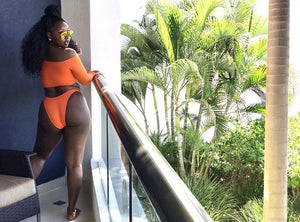IMHSWIM Bardot Swim Two Piece