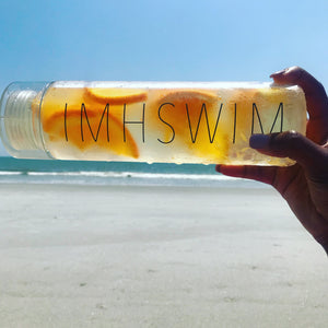 IMHSWIM Logo Water Bottle